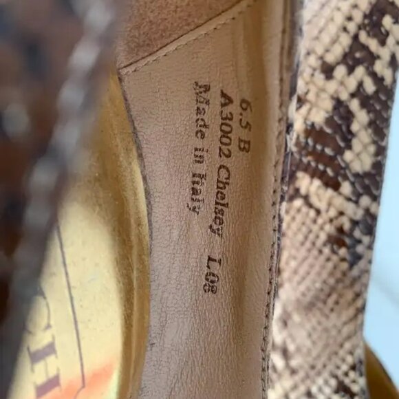 COACH - PYTHON LEATHER HIGH HEEL PUMPS - - Picture 3 of 5